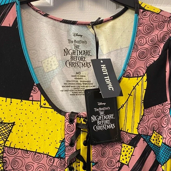 The Nightmare Before Christmas Sally Patchwork Dress - Picture 5 of 15